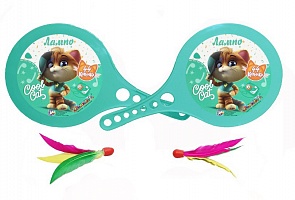 Набор батен – Лампо: 2 ракетки и воланчик, лицензия 44 котенка (БТЛ 01 ЛАМПО)